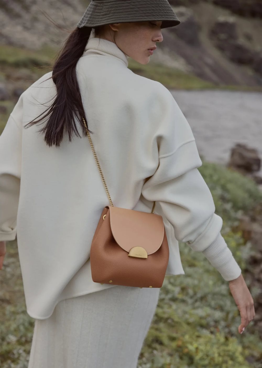 Polene Numéro Un Mini Crossbody Väska Bruna | SVERIGE 9JATUW